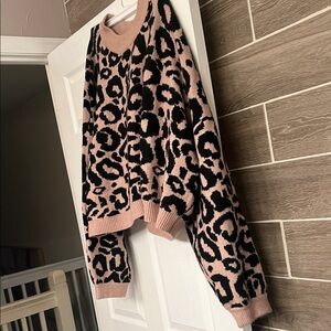 Leopard Print Sweater